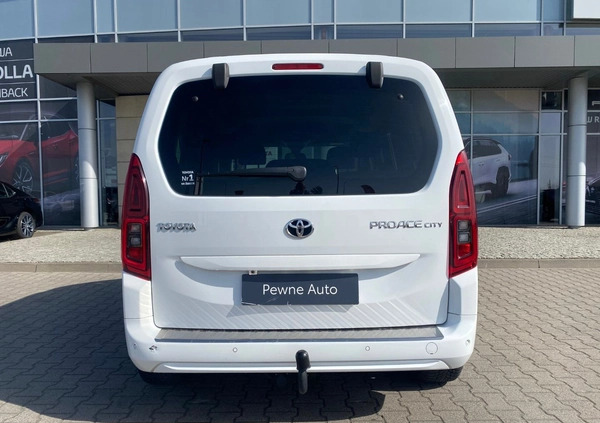 Toyota Proace City Verso cena 101000 przebieg: 30660, rok produkcji 2020 z Kalisz małe 596
